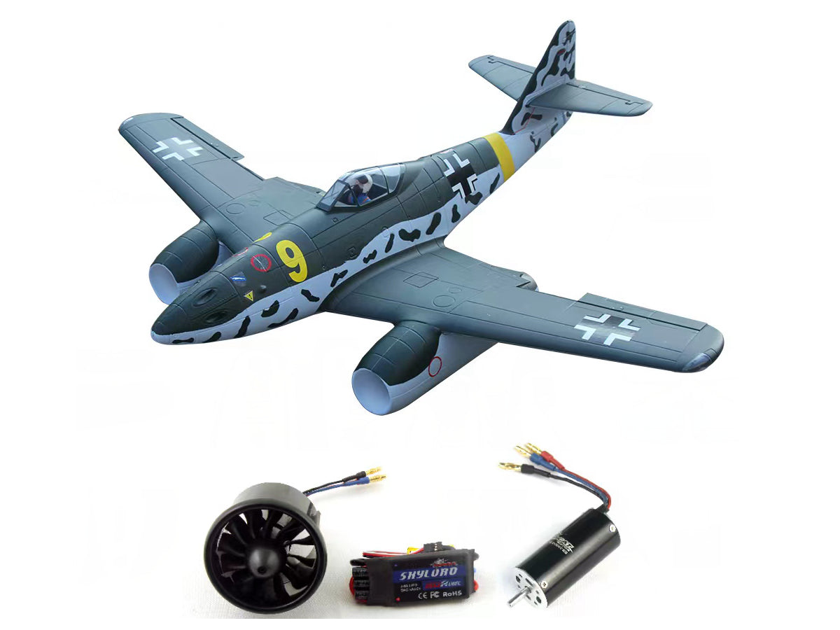 Dynam Me-262 V2 6S - Upgraded Comparison