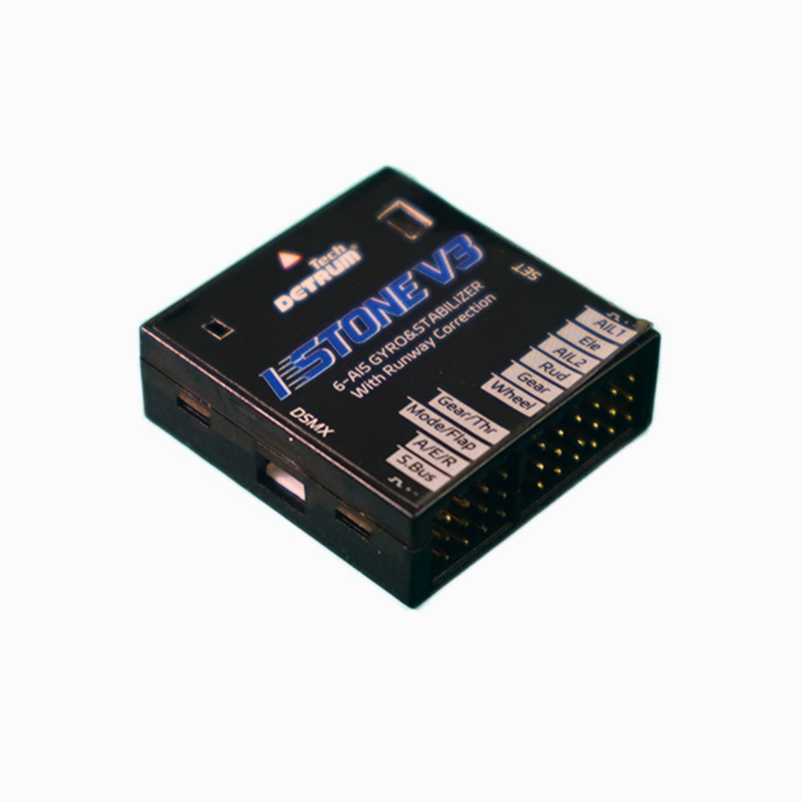 Detrum-iStone-V3-6-Axis-Gyro-Stabilizer-with-Runway-Correction-for-RC-Airplane-S.BUS-DSM-PWM-Compatible