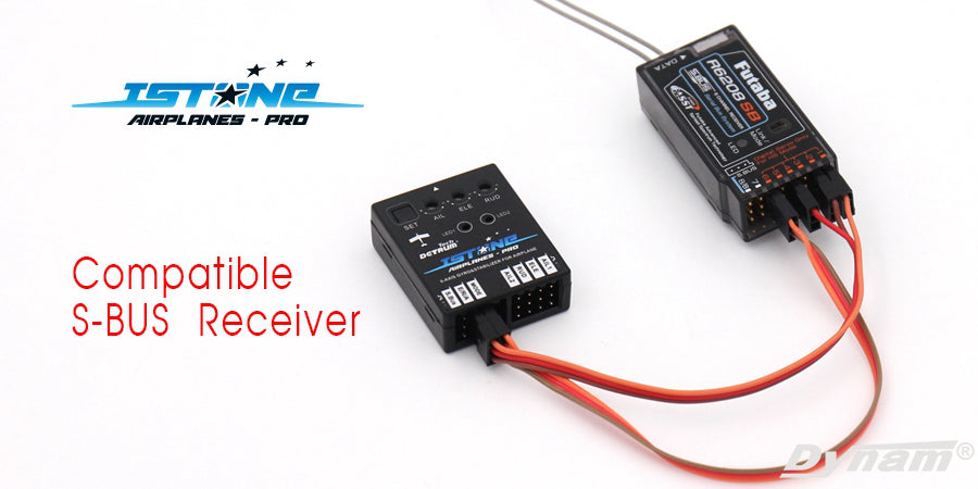 Detrum iStonePro 6-AXIS Gyro Stabilizer w ABS System S-BUS