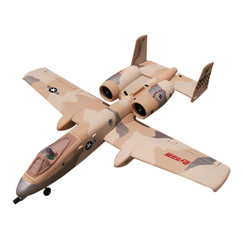 Dynam A10 Thunderbolt II V2 Desert Twin 64mm EDF RC Jet PNP/BNF/RTF - DY8933DS