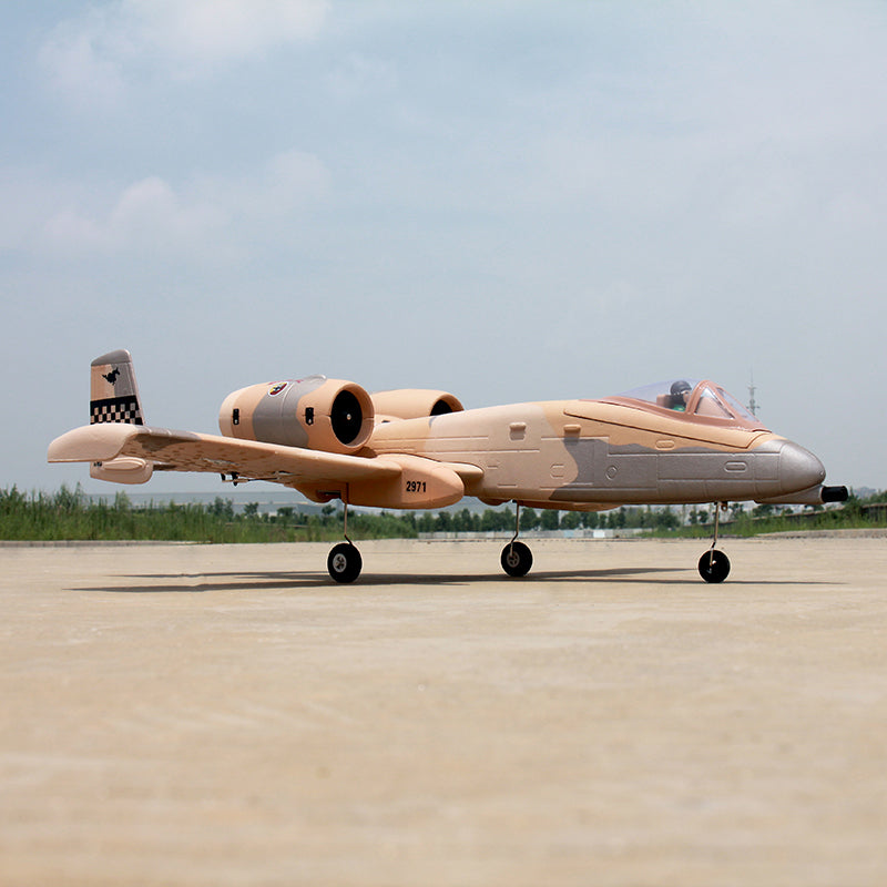 Dynam A10 Thunderbolt II V2 Desert Twin 64mm EDF RC Jet PNP/BNF/RTF - DY8933DS