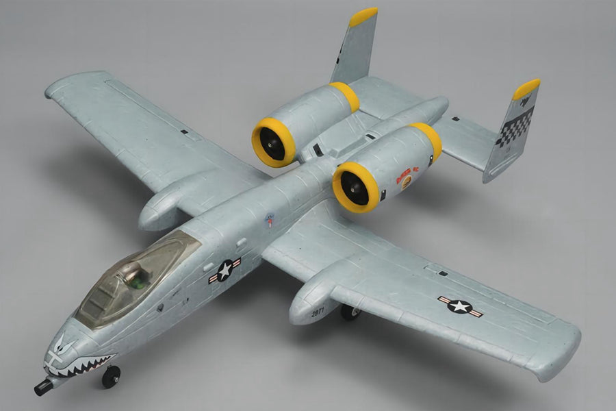 Dynam A10 Thunderbolt II V2 White Twin 64mm EDF RC Jet PNP/BNF/RTF - DY8933GY