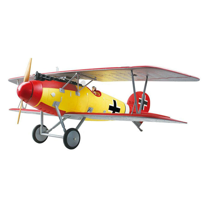 Dynam Albatros D.Va V2 RC Warbird Biplane 1270mm 50inch Wingspan PNP/BNF/RTF - DY8960