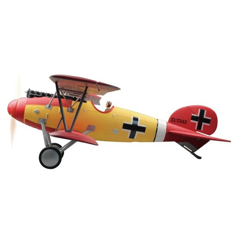 Dynam Albatros D.Va V2 RC Warbird Biplane 1270mm 50inch Wingspan PNP/BNF/RTF - DY8960