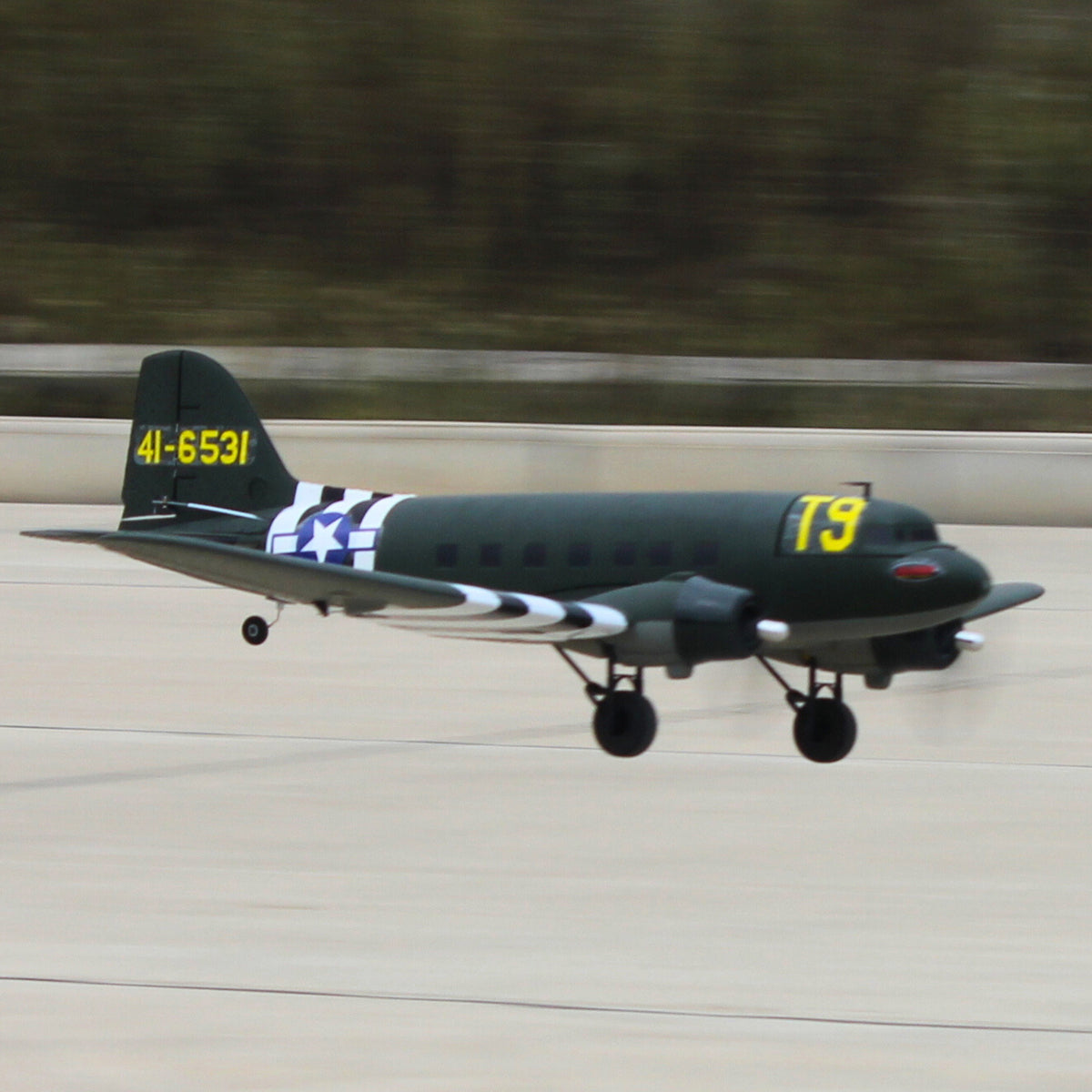 Dynam-C-47-Skytrain-V2-Green-RC-Radio-Controlled-Warbird-Plane-1500mm-Wingspan-PNP-SPNP-BNF-RTF-6C-DY8931GN