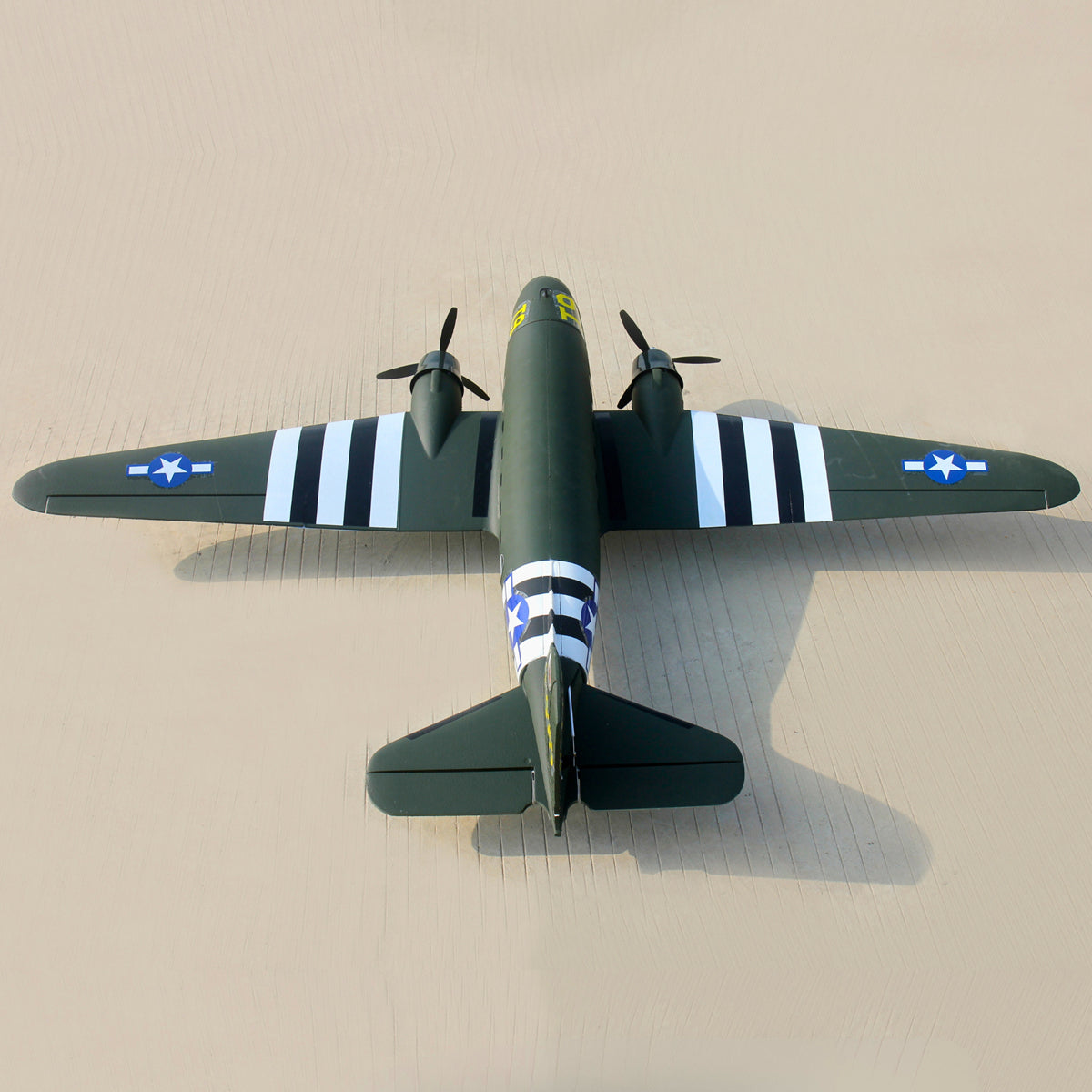 Dynam-C-47-Skytrain-V2-Green-RC-Radio-Controlled-Warbird-Plane-1500mm-Wingspan-PNP-SPNP-BNF-RTF-6C-DY8931GN