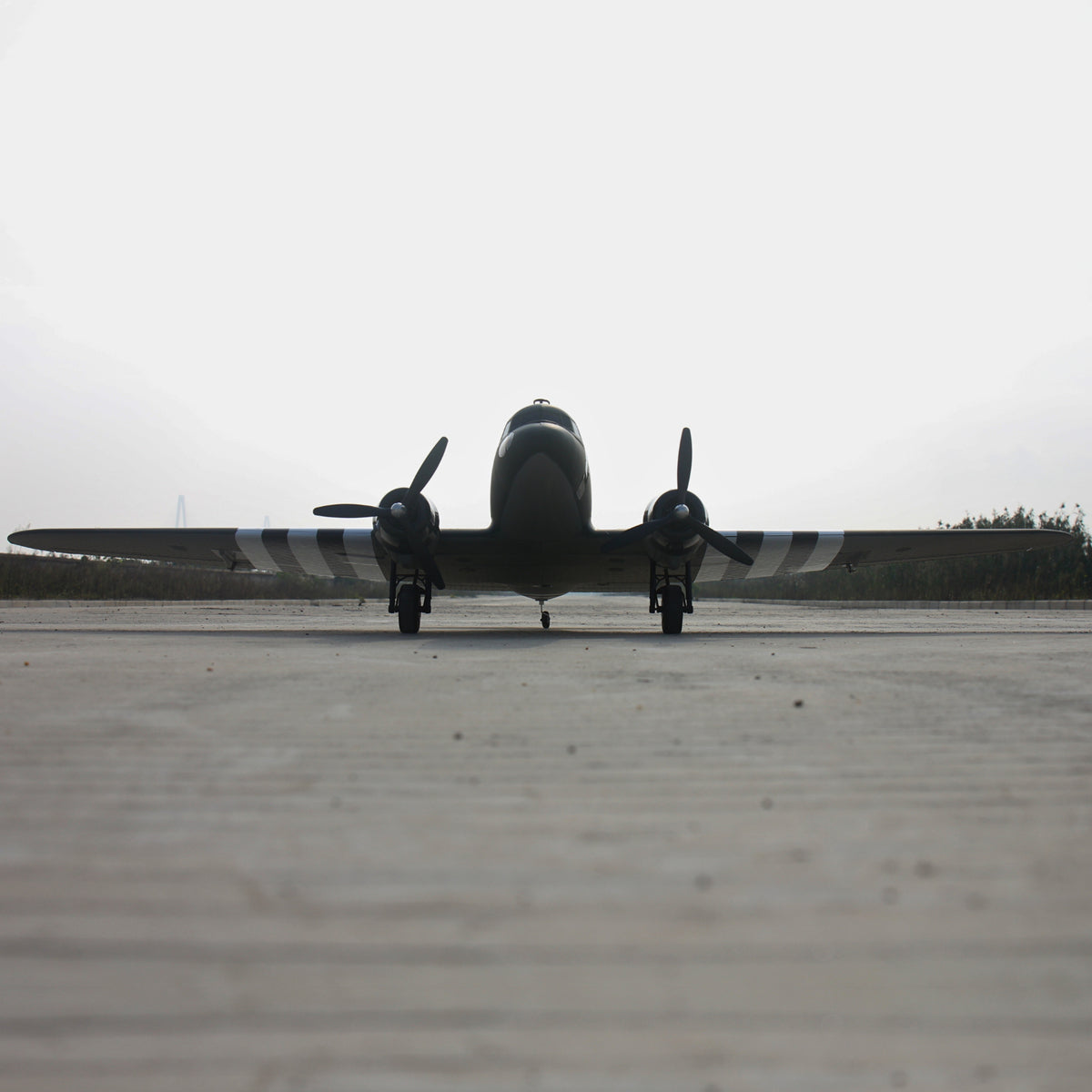 Dynam-C-47-Skytrain-V2-Green-RC-Radio-Controlled-Warbird-Plane-1500mm-Wingspan-PNP-SPNP-BNF-RTF-6C-DY8931GN