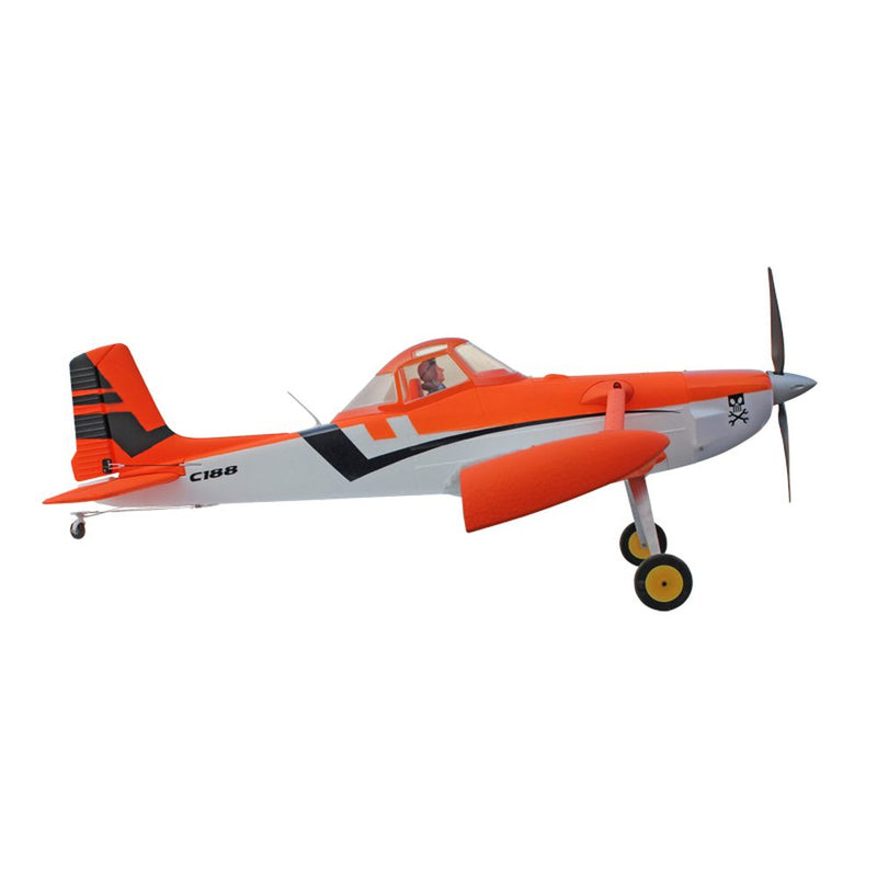 Dynam Cessna 188 Crop Duster Orange RC Scale Plane 1500mm 59inch Wingspan PNP/BNF/RTF - DY8967OR