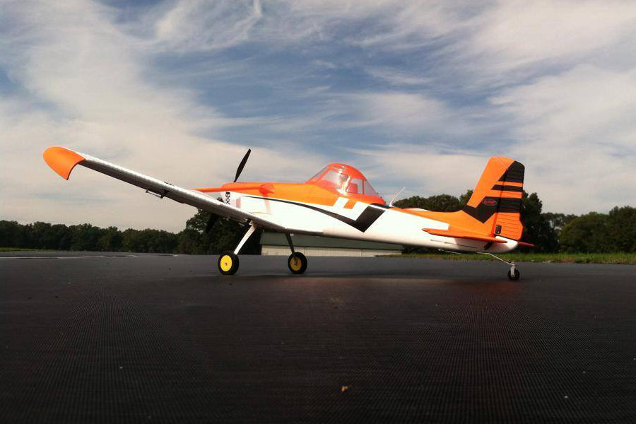 Dynam Cessna 188 Crop Duster Orange RC Scale Plane 1500mm 59inch Wingspan PNP/BNF/RTF - DY8967OR