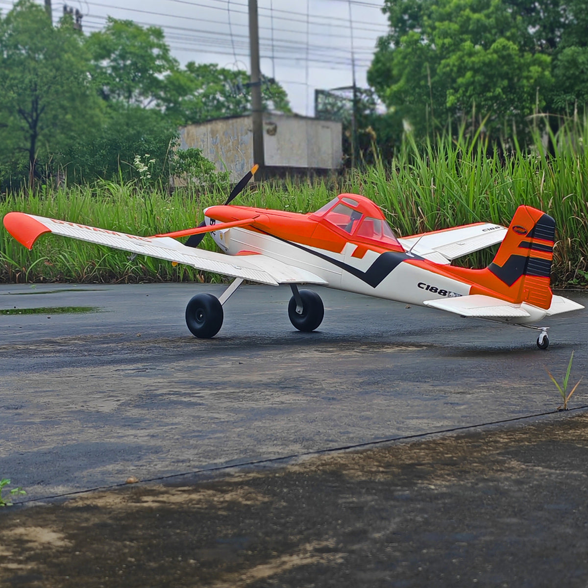 Dynam-Cessna-188-Crop-Duster-V2-Orange-4S-Radio-Controlled-RC-Scale-STOL-Aircraft-1500mm-Wingspan-Rubber-Wheel-PNP_iStone-BNF-SRTF-DY8967OR