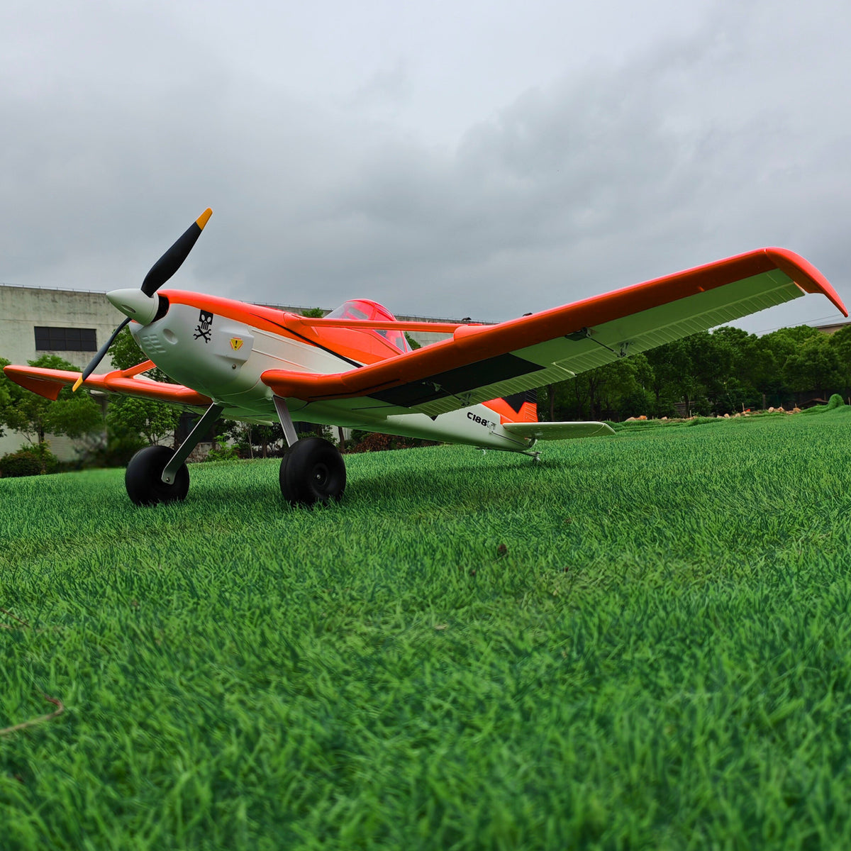 Dynam-Cessna-188-Crop-Duster-V2-Orange-4S-Radio-Controlled-RC-Scale-STOL-Aircraft-1500mm-Wingspan-Rubber-Wheel-PNP_iStone-BNF-SRTF-DY8967OR