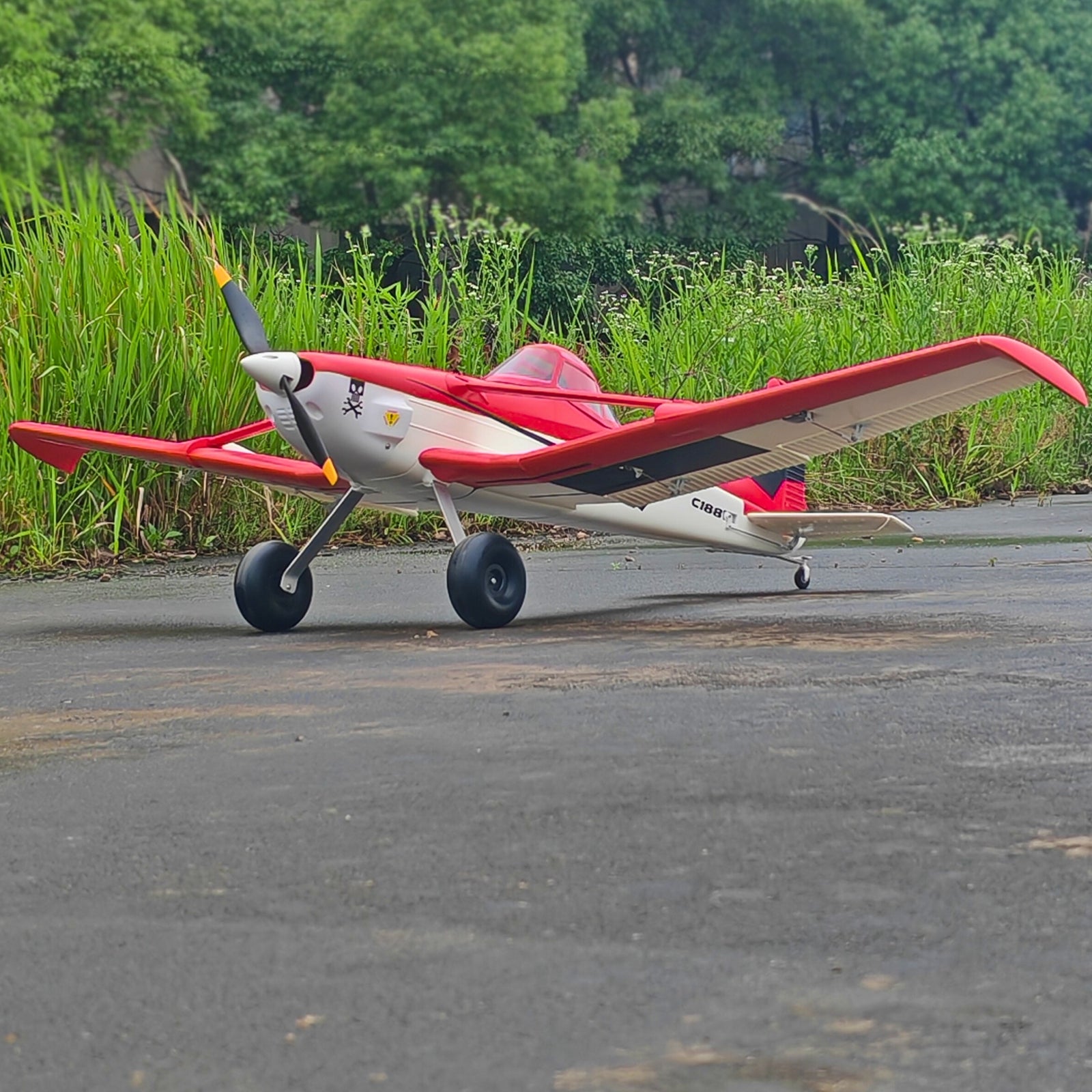 Dynam-Cessna-188-Crop-Duster-V2-Red-4S-Radio-Controlled-RC-Scale-STOL-Plane-1500mm-Wingspan-Rubber-Wheel-PNP_iStone-BNF-SRTF-DY8967RD