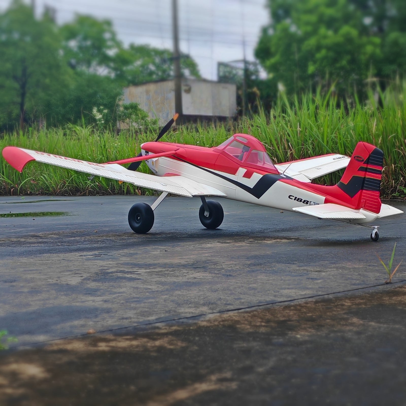 Dynam-Cessna-188-Crop-Duster-V2-Red-4S-Radio-Controlled-RC-Scale-STOL-Plane-1500mm-Wingspan-Rubber-Wheel-PNP_iStone-BNF-SRTF-DY8967RD
