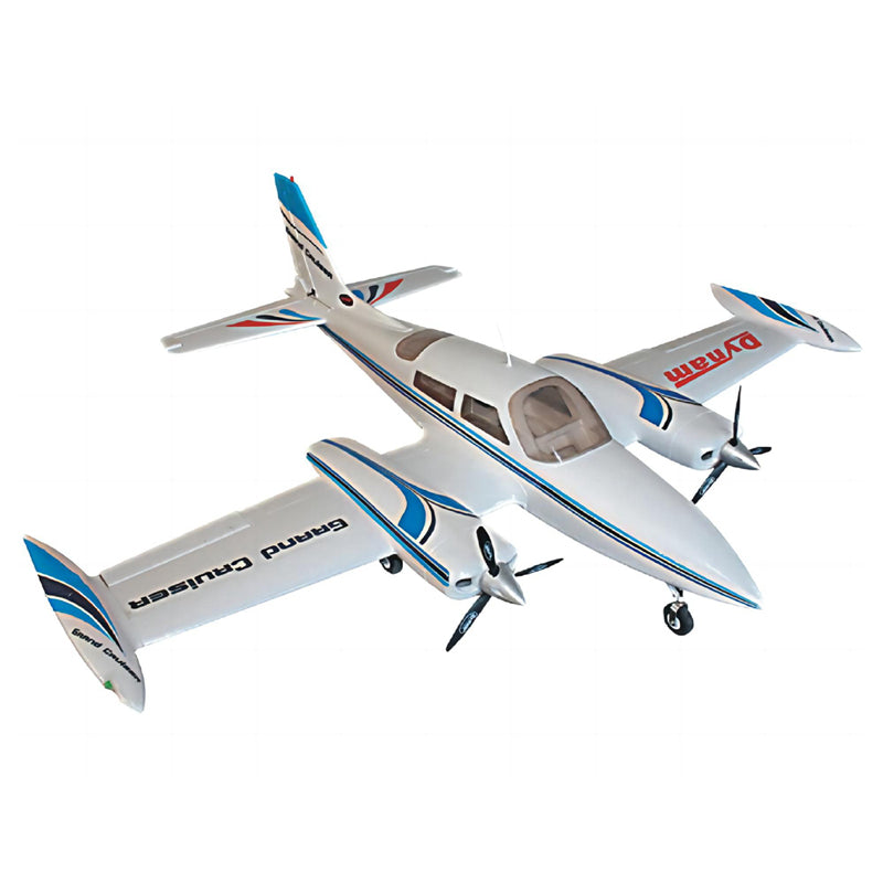 Dynam Cessna 310 Grand Cruiser V2 Blue Twin RC Scale Plane 1280mm 50inch Wingspan PNP/BNF/RTF - DY8935BL