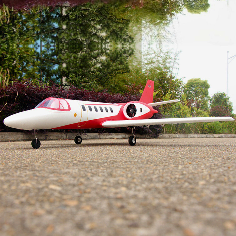 Dynam-Cessna-550-Turbo-Jet-V2-Red-4S-Twin-64mm-EDF-Radio-Controlled-Jet-Flaps-PNP-iStone-BNF-SRTF-DY8937RD