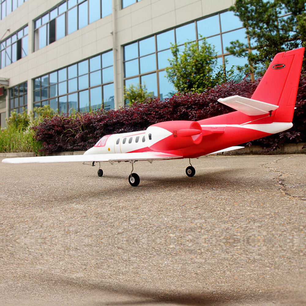 Dynam-Cessna-550-Turbo-Jet-V2-Red-4S-Twin-64mm-EDF-Radio-Controlled-Jet-Flaps-PNP-iStone-BNF-SRTF-DY8937RD
