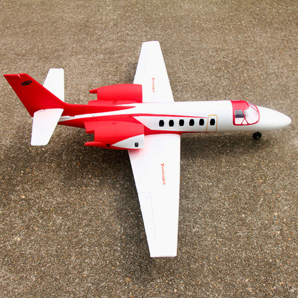 Dynam-Cessna-550-Turbo-Jet-V2-Red-4S-Twin-64mm-EDF-Radio-Controlled-Jet-Flaps-PNP-iStone-BNF-SRTF-DY8937RD