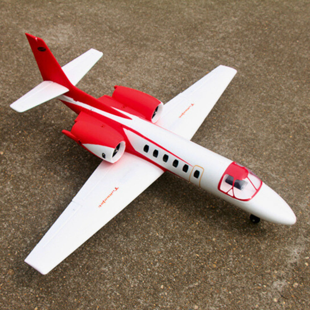 Dynam-Cessna-550-Turbo-Jet-V2-Red-4S-Twin-64mm-EDF-Radio-Controlled-Jet-Flaps-PNP-iStone-BNF-SRTF-DY8937RD