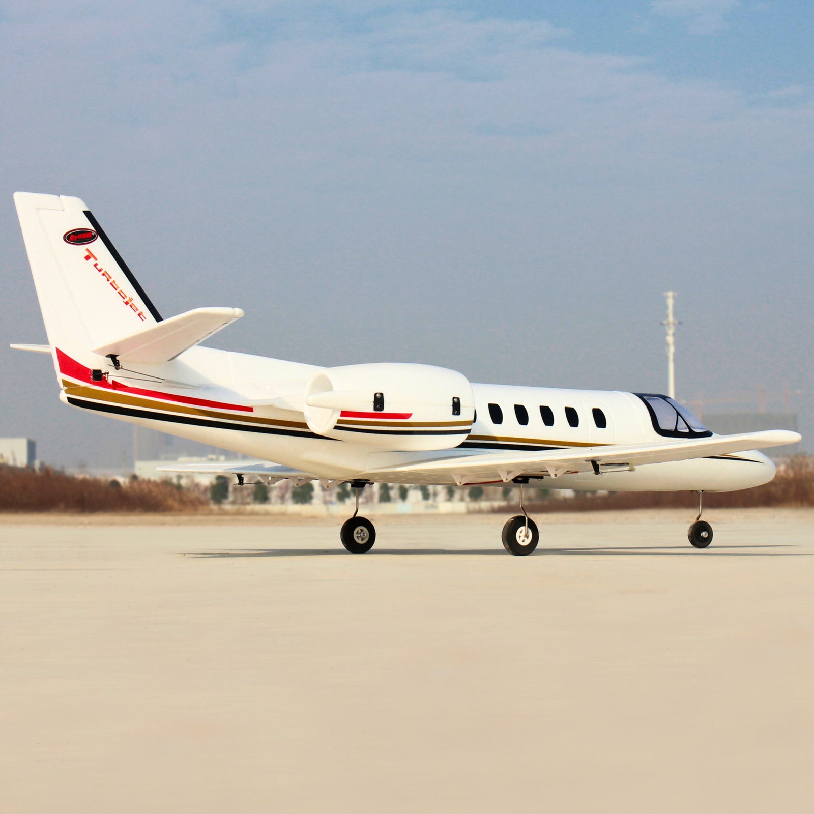 Dynam-Cessna-550-Turbo-Jet-V2-White-4S-Twin-64mm-EDF-Radio-Controlled-Jet-Flaps-PNP-iStone-BNF-SRTF-DY8937WT