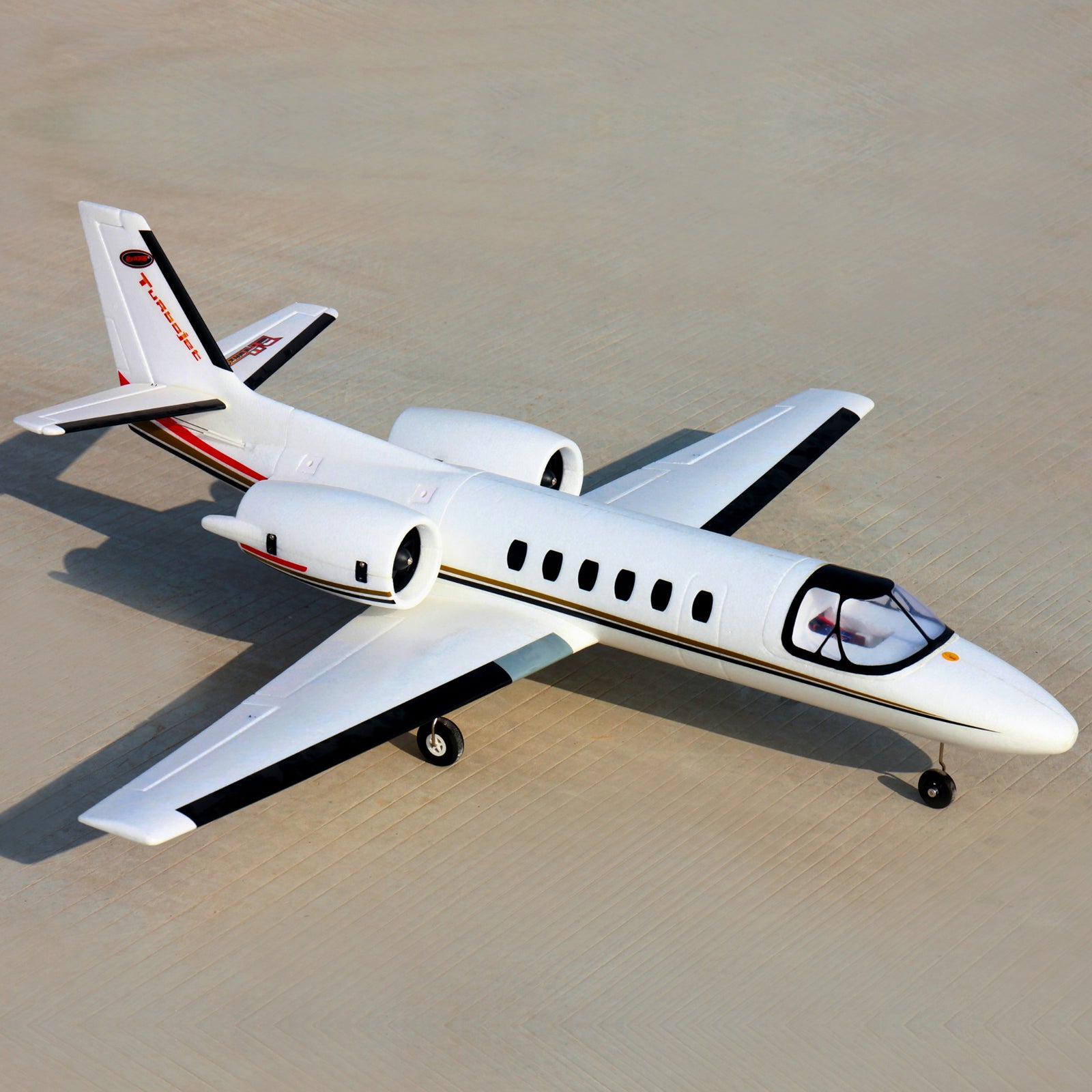 Dynam-Cessna-550-Turbo-Jet-V2-White-4S-Twin-64mm-EDF-Radio-Controlled-Jet-Flaps-PNP-iStone-BNF-SRTF-DY8937WT