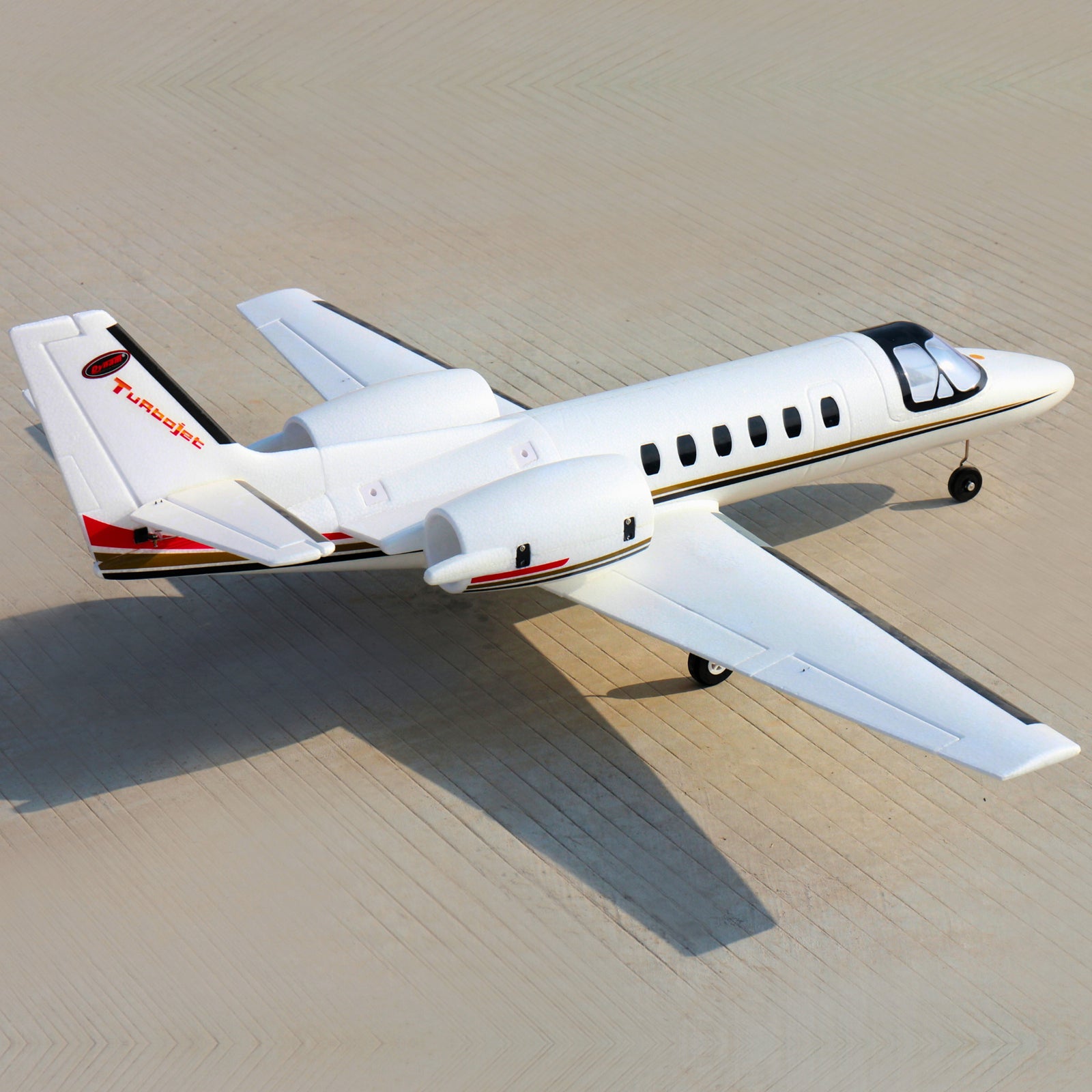 Dynam-Cessna-550-Turbo-Jet-V2-White-4S-Twin-64mm-EDF-Radio-Controlled-Jet-Flaps-PNP-iStone-BNF-SRTF-DY8937WT
