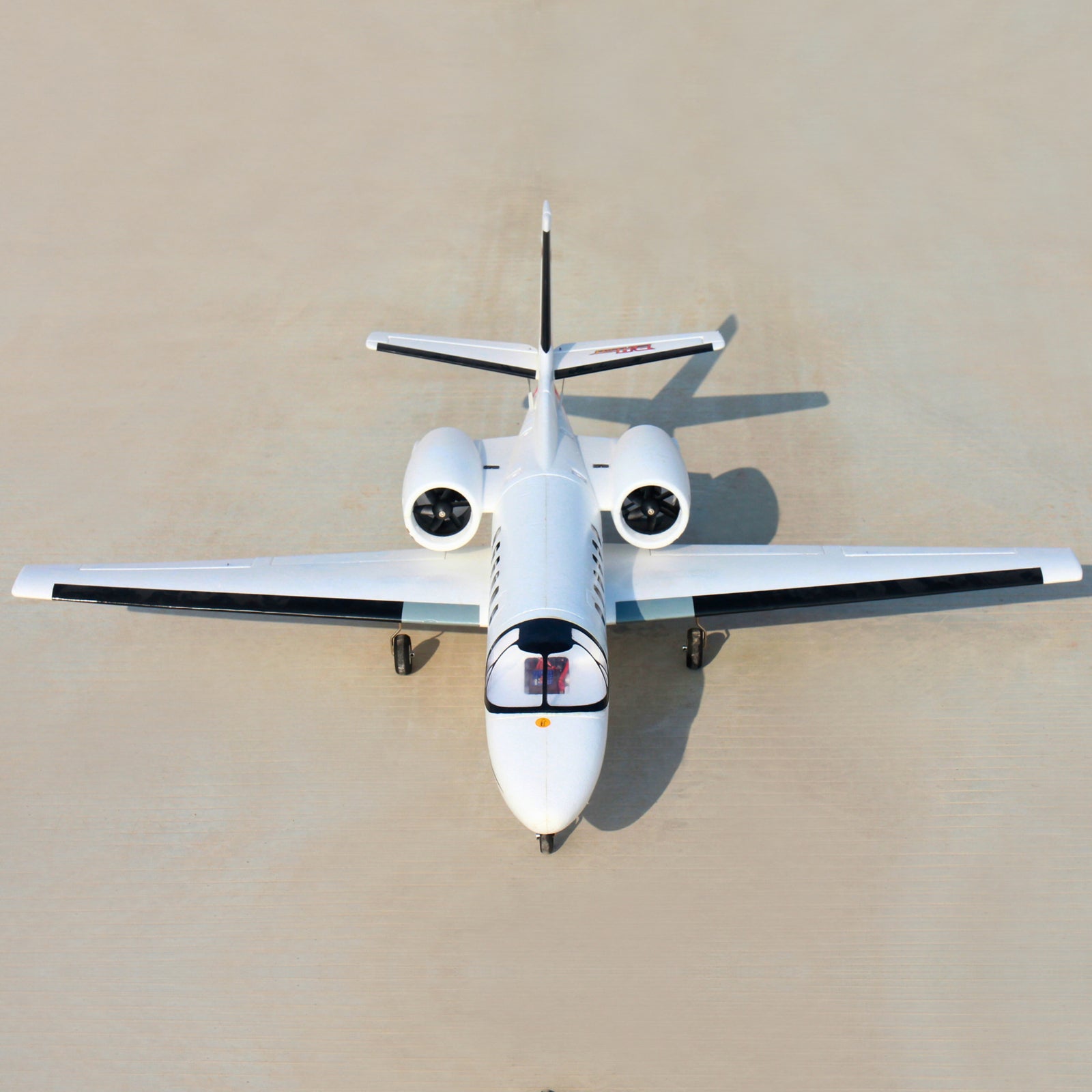 Dynam-Cessna-550-Turbo-Jet-V2-White-4S-Twin-64mm-EDF-Radio-Controlled-Jet-Flaps-PNP-iStone-BNF-SRTF-DY8937WT
