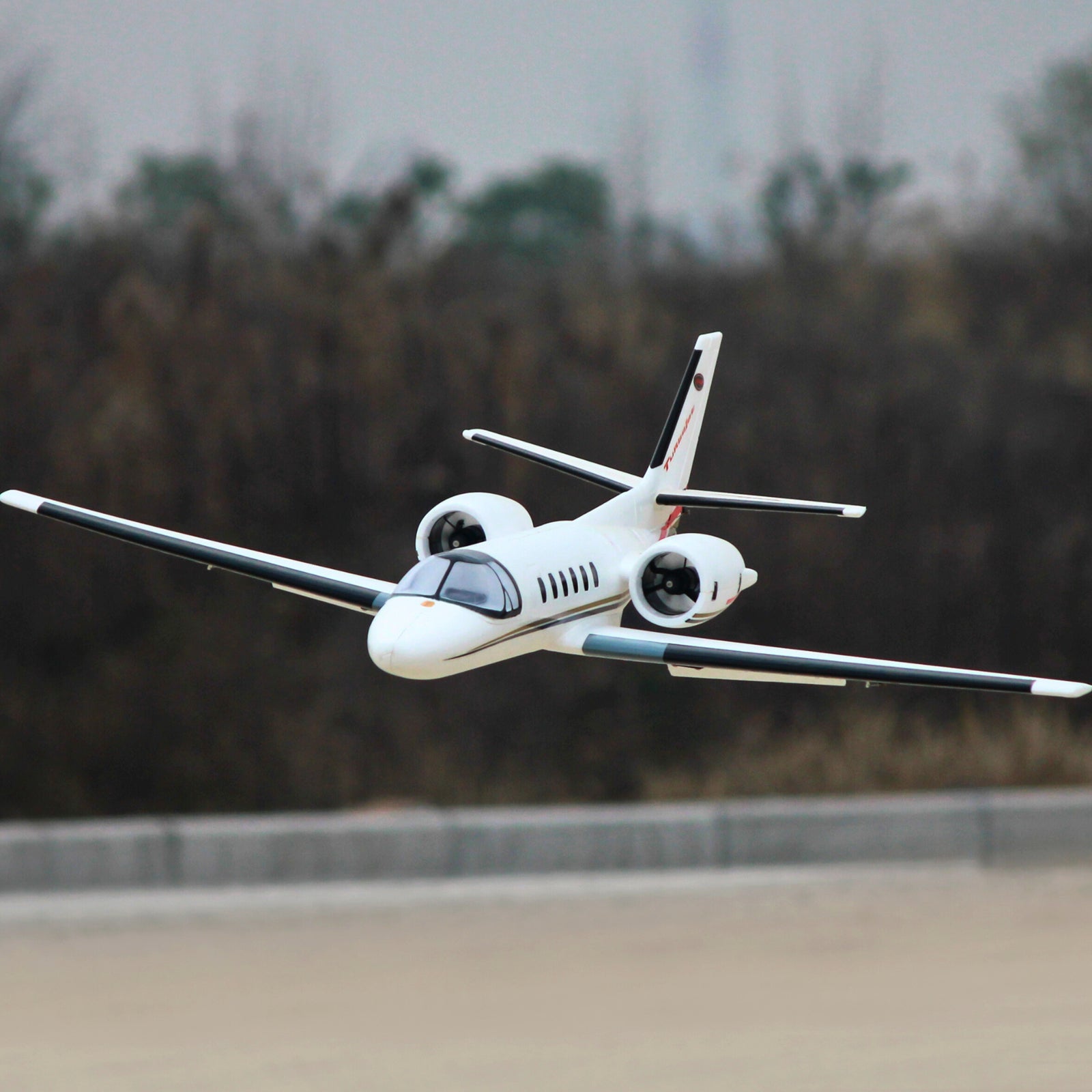 Dynam-Cessna-550-Turbo-Jet-V2-White-4S-Twin-64mm-EDF-Radio-Controlled-Jet-Flaps-PNP-iStone-BNF-SRTF-DY8937WT