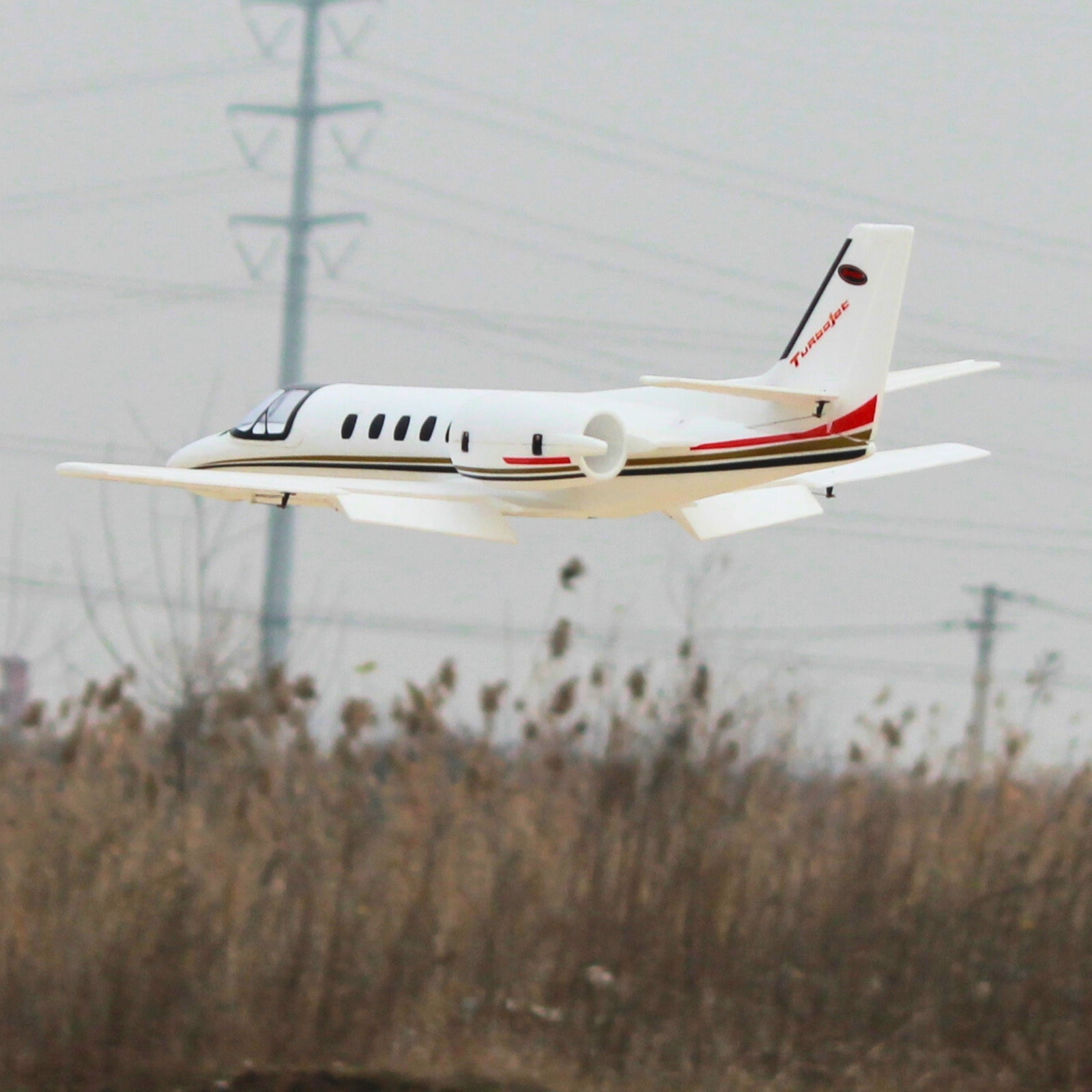 Dynam-Cessna-550-Turbo-Jet-V2-White-4S-Twin-64mm-EDF-Radio-Controlled-Jet-Flaps-PNP-iStone-BNF-SRTF-DY8937WT