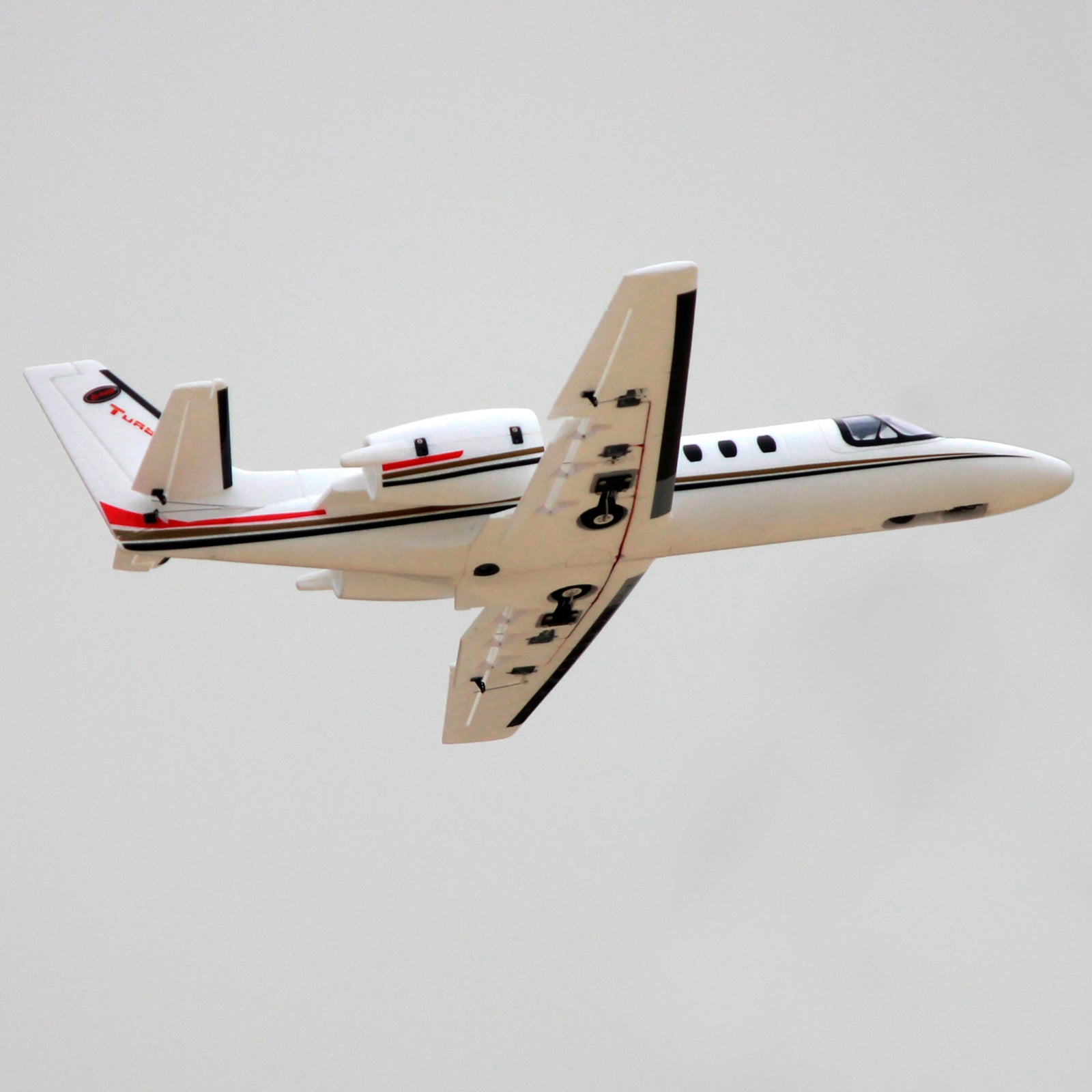 Dynam-Cessna-550-Turbo-Jet-V2-White-4S-Twin-64mm-EDF-Radio-Controlled-Jet-Flaps-PNP-iStone-BNF-SRTF-DY8937WT