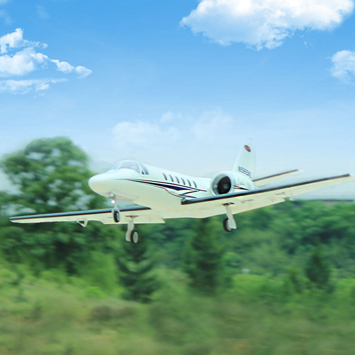 Dynam-Cessna-550-Turbo-Jet-V3-White-4S-Twin-64mm-EDF-RC-Jet-Flaps-DY8937-PNP-BNF-SRTF_9