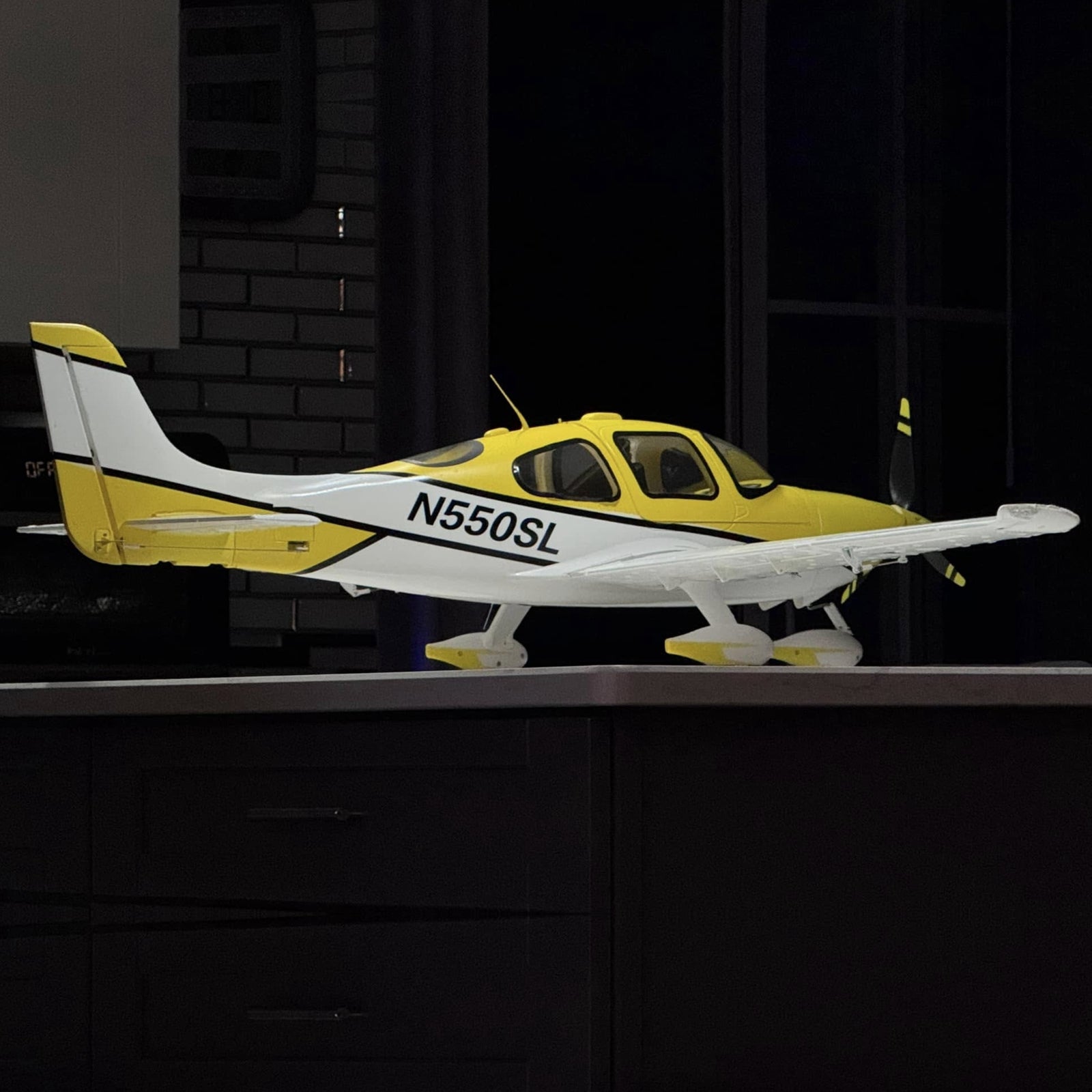 Dynam-Cirrus-SR22-V3-Trainer-3S-4S-Yellow-Radio-Controlled-Beginner-Scale-Airplane-1400mm-Wingspan-PNP-BNF-RTF-8C-DY8936YL