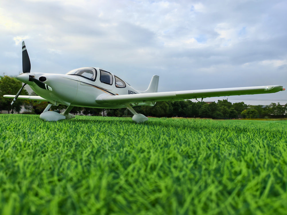 Dynam Cirrus SR22 V3 Trainer 4S White RC Scale Plane 1400mm PNP BNF RTF DY8935WT