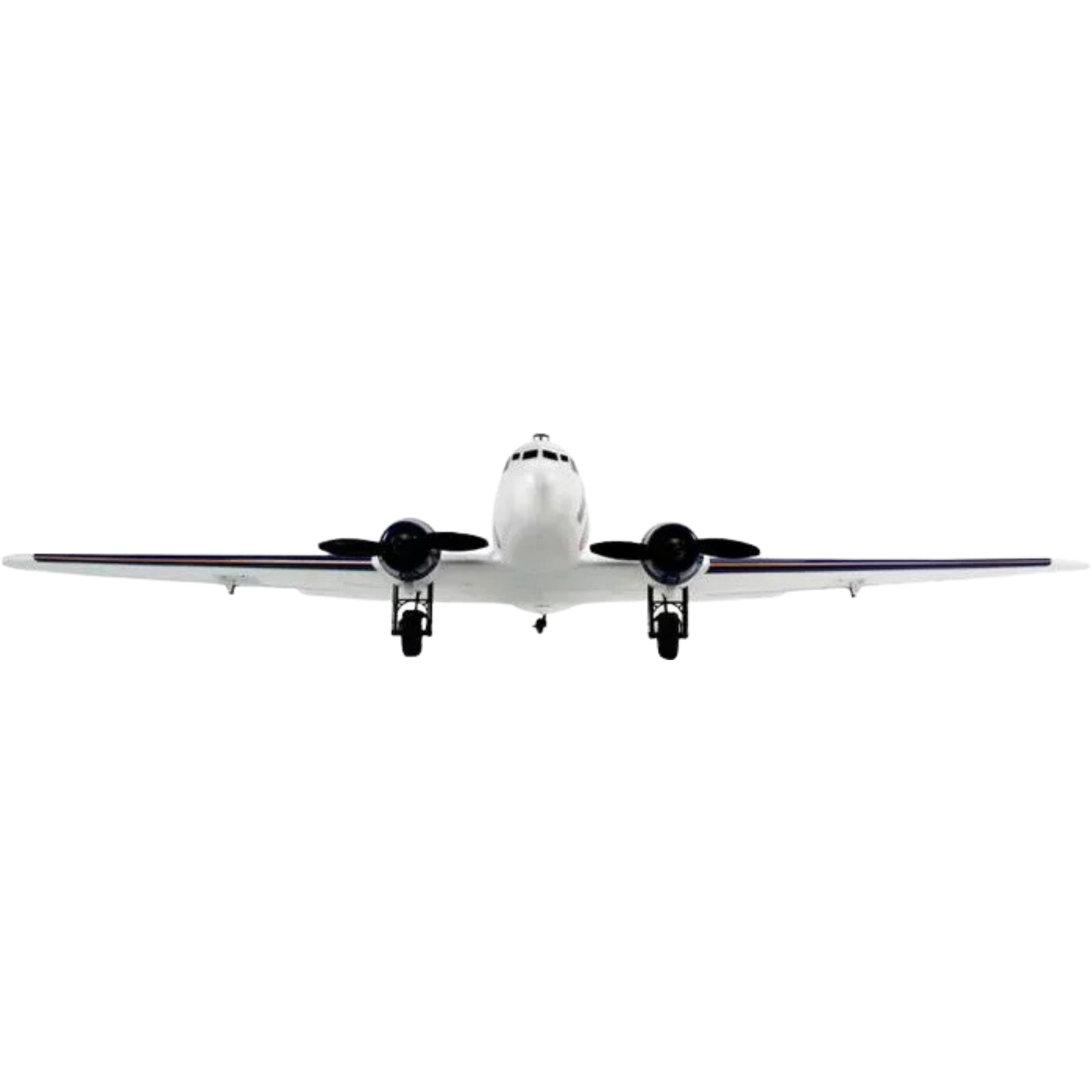 Dynam-DC-3-Skybus-White-RC-Radio-Controlled-Warbird-Airplane-1500mm-Wingspan-PNP-SPNP-BNF-RTF-6C-DY8931WT
