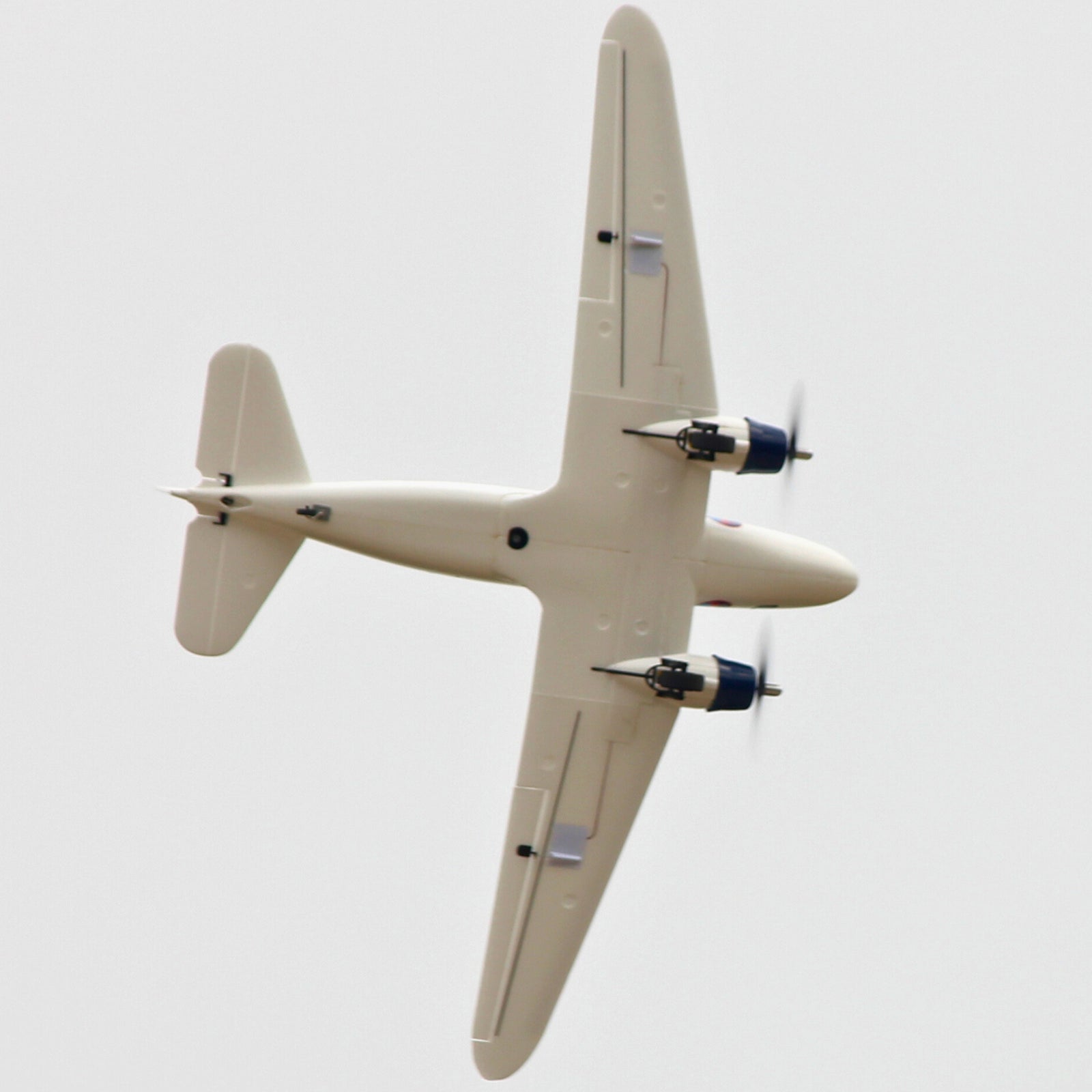Dynam-DC-3-Skybus-White-RC-Radio-Controlled-Warbird-Airplane-1500mm-Wingspan-PNP-SPNP-BNF-RTF-6C-DY8931WT