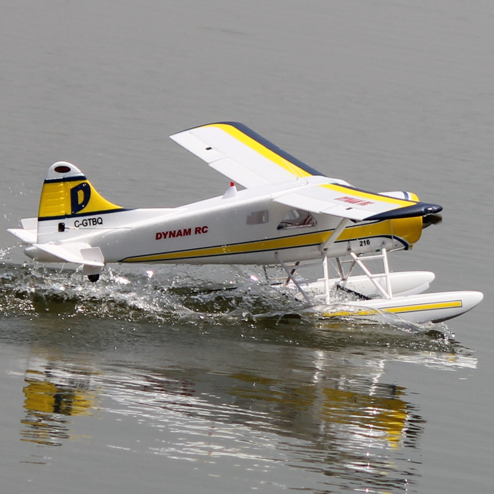 Dynam-DHC-2-Beaver-V2-Blue-4S-Sea-Land-RC-Radio-Controlled-Seaplane-1500mm-Flaps-Plus-Floats-PNP-SPNP-BNF-RTF-8C-DY8961BL
