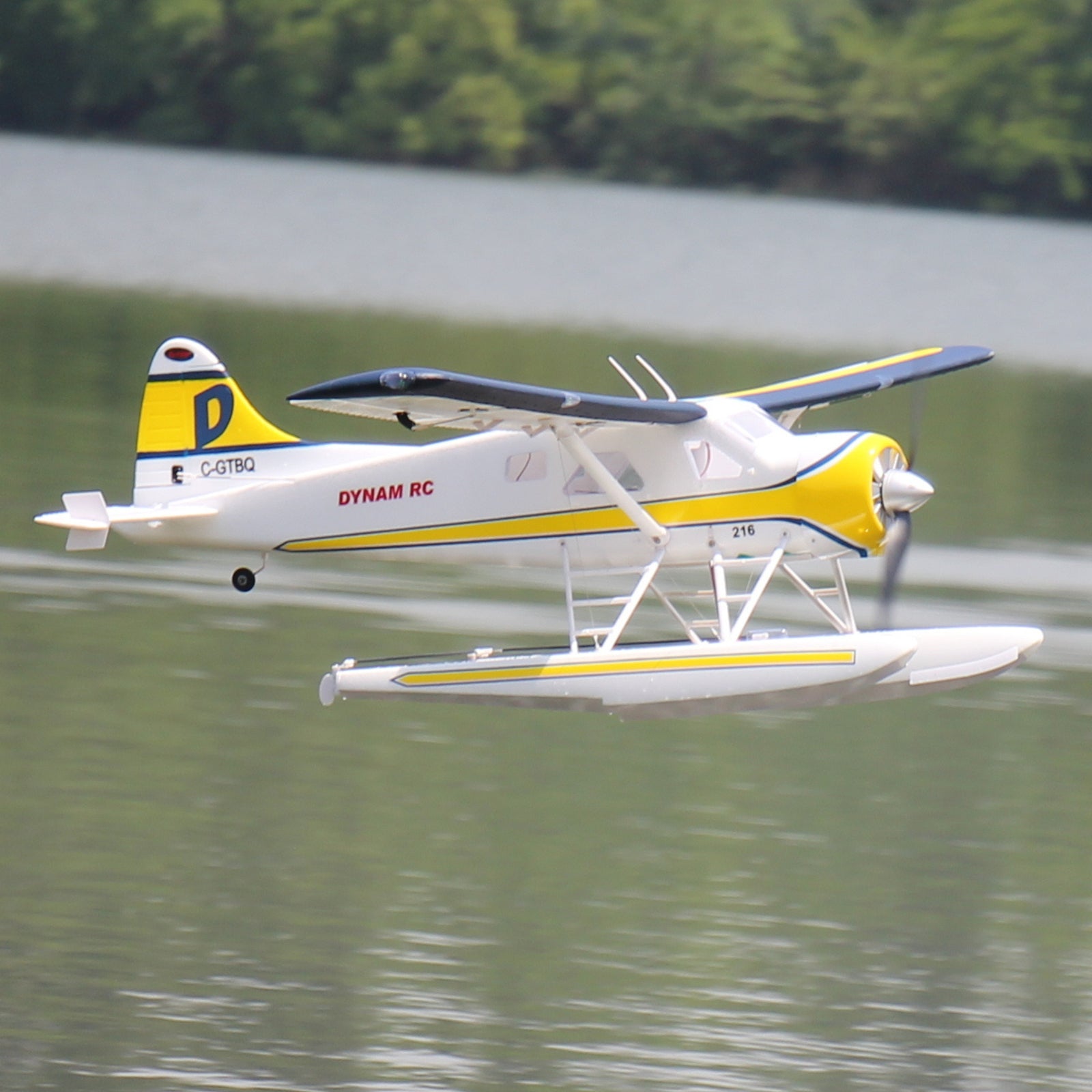 Dynam-DHC-2-Beaver-V2-Blue-4S-Sea-Land-RC-Radio-Controlled-Seaplane-1500mm-Flaps-Plus-Floats-PNP-SPNP-BNF-RTF-8C-DY8961BL