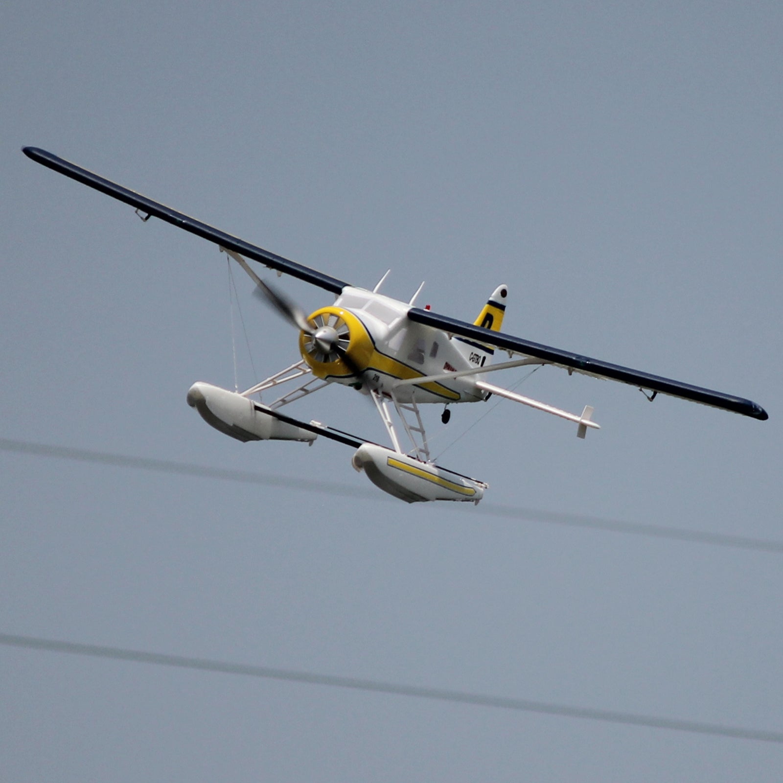 Dynam-DHC-2-Beaver-V2-Blue-4S-Sea-Land-RC-Radio-Controlled-Seaplane-1500mm-Flaps-Plus-Floats-PNP-SPNP-BNF-RTF-8C-DY8961BL