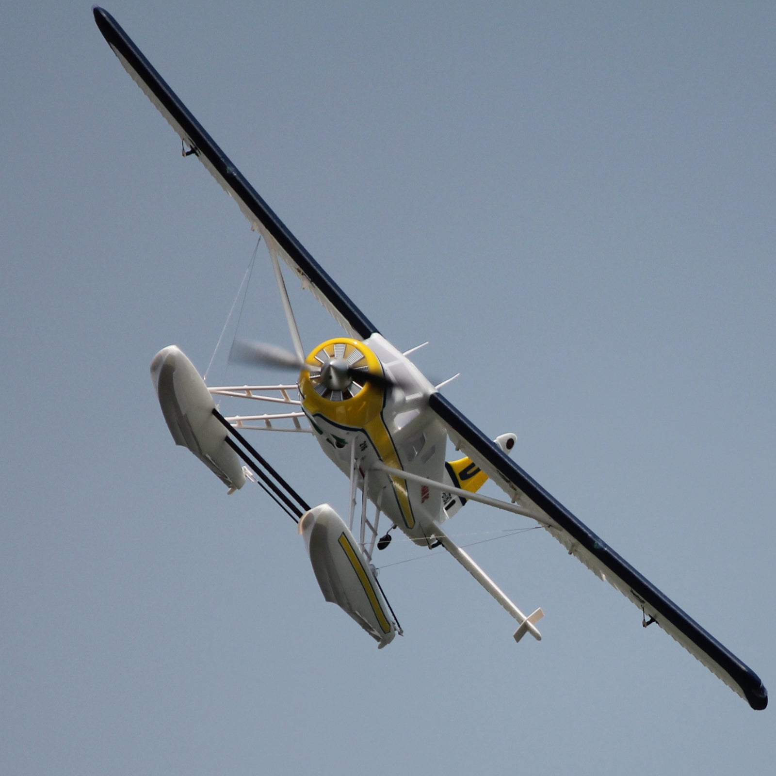 Dynam-DHC-2-Beaver-V2-Blue-4S-Sea-Land-RC-Radio-Controlled-Seaplane-1500mm-Flaps-Plus-Floats-PNP-SPNP-BNF-RTF-8C-DY8961BL