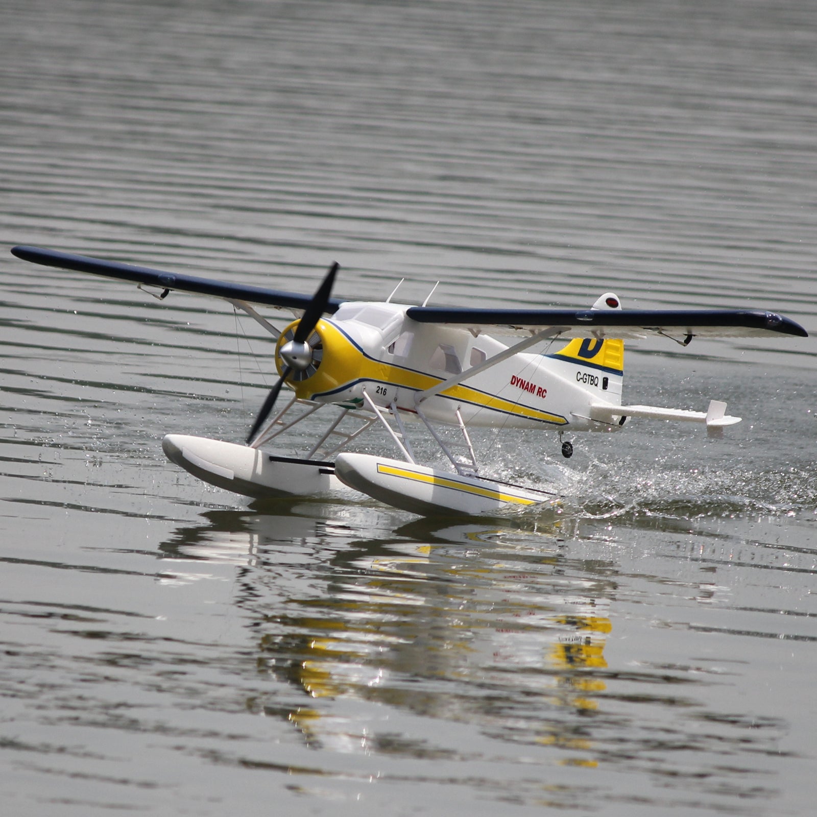 Dynam-DHC-2-Beaver-V2-Blue-4S-Sea-Land-RC-Radio-Controlled-Seaplane-1500mm-Flaps-Plus-Floats-PNP-SPNP-BNF-RTF-8C-DY8961BL