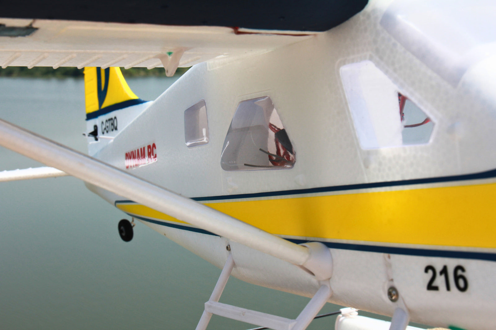 Dynam-DHC-2-Beaver-V2-Blue-4S-Sea-Land-RC-Radio-Controlled-Seaplane-1500mm-Flaps-Plus-Floats-PNP-SPNP-BNF-RTF-8C-DY8961BL