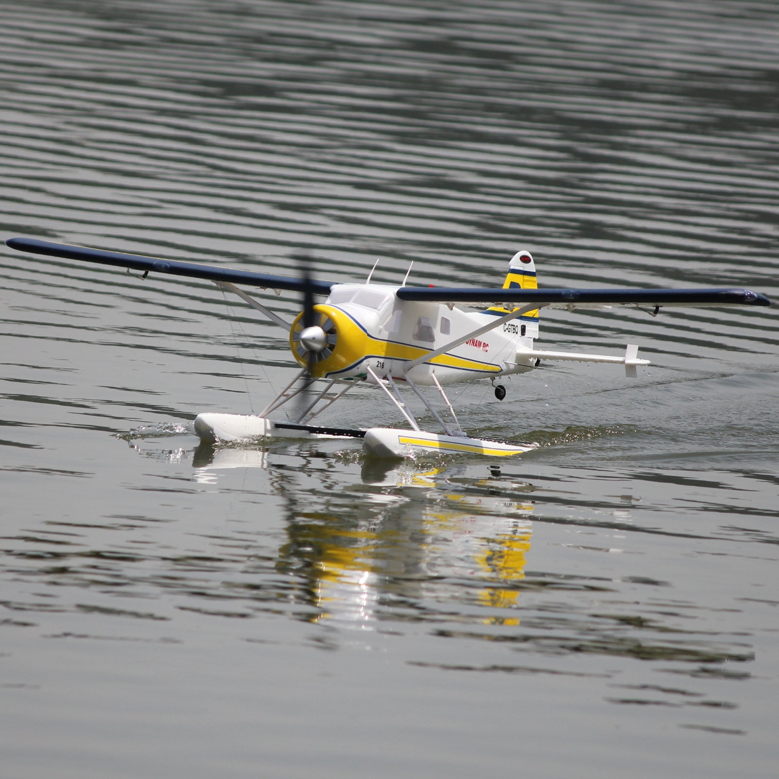 Dynam-DHC-2-Beaver-V2-Blue-4S-Sea-Land-RC-Radio-Controlled-Seaplane-1500mm-Flaps-Plus-Floats-PNP-SPNP-BNF-RTF-8C-DY8961BL