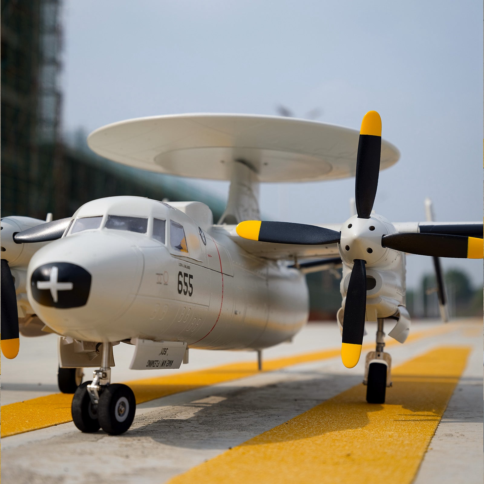 Dynam-E-2C-Hawkeye-Airborne-Early-Warning-AEW-1500mm-Radar-RC-Scale-Airplane-DY8982