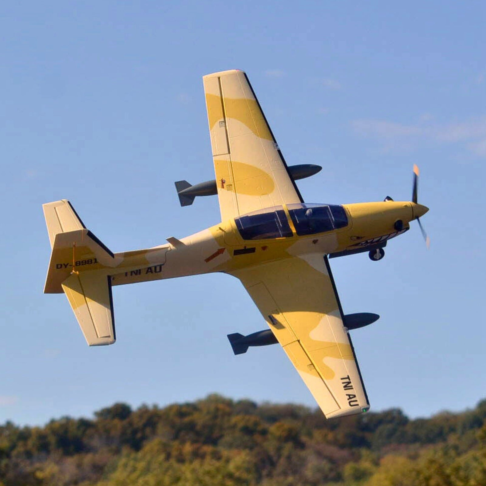 Dynam-EMB-312-Tucano-4S-RC-Radio-Controlled-Scale-Plane-1.3m-Flaps-DY8981-Sale_4