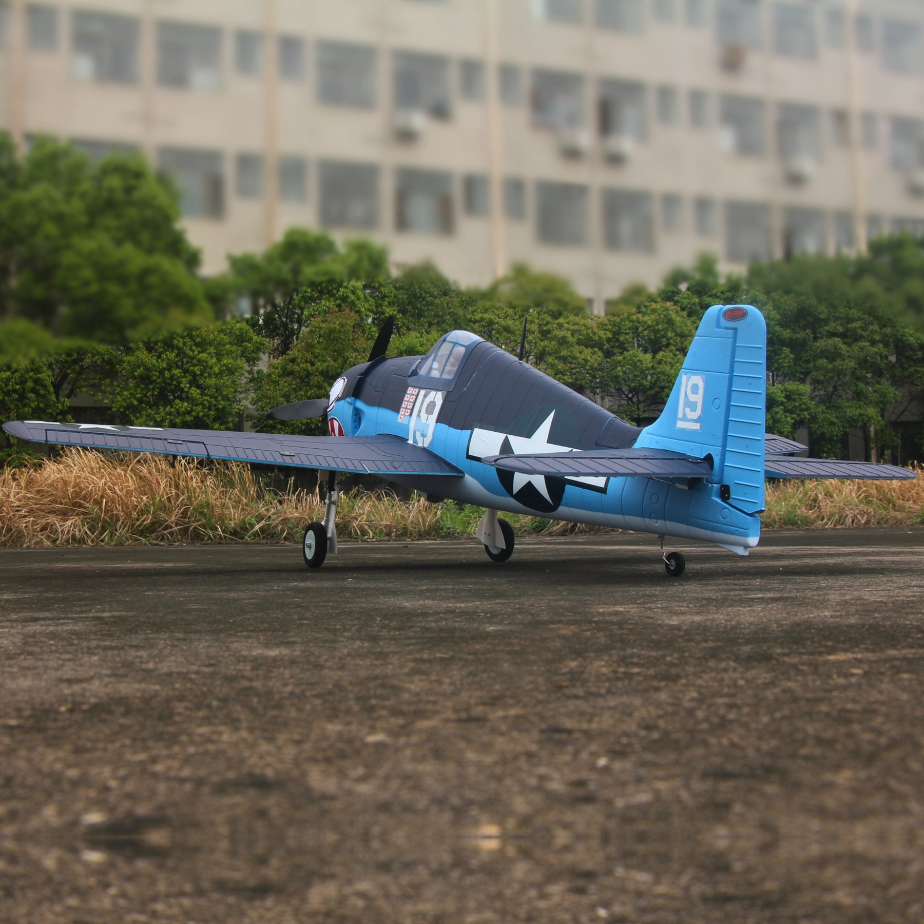 Dynam F6F Hellcat V2 4S RC Remote Control Warbird Airplane 1300mm Wingspan w/ Flaps DY8958