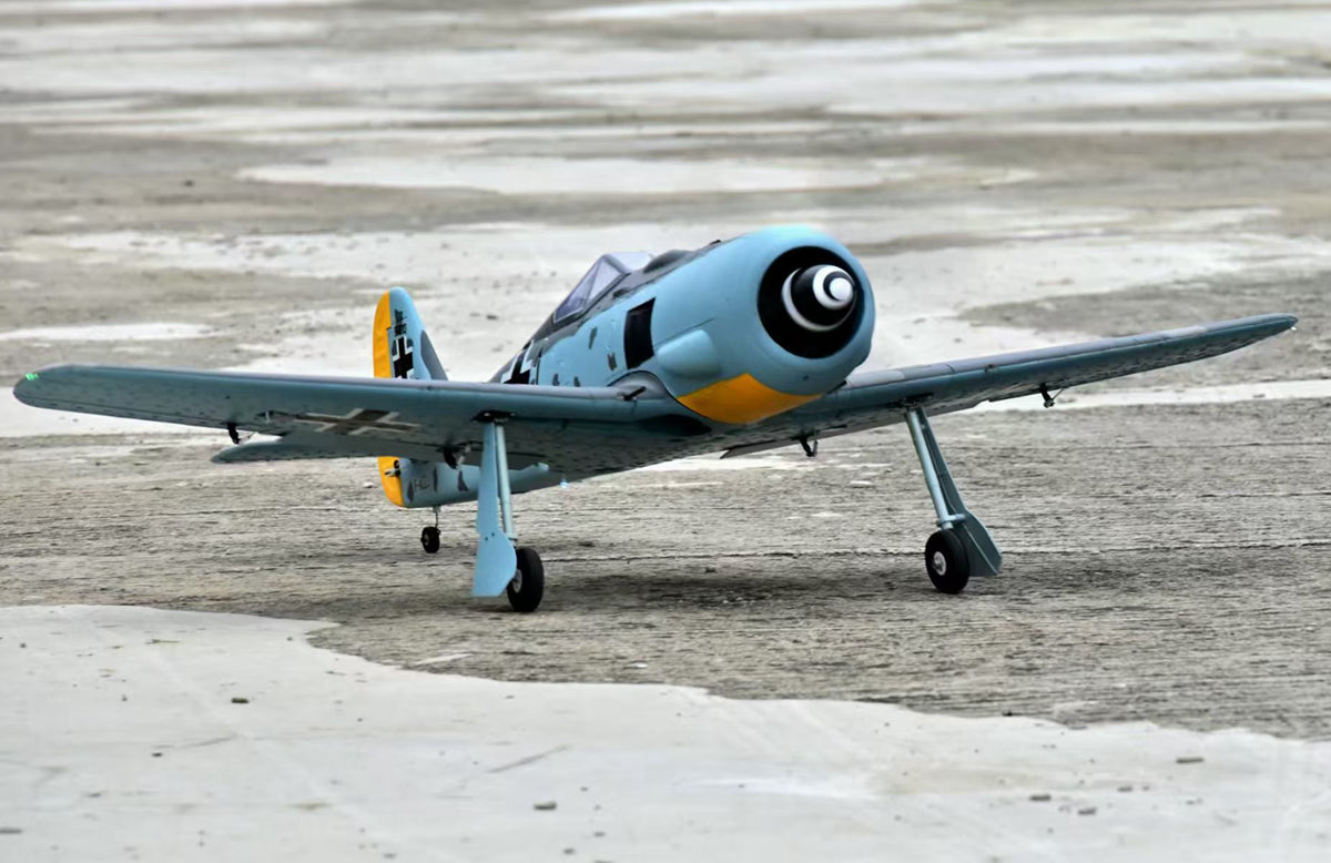 Dynam Focke Wulf FW 190 V3 4S Radio Controlled Warbird Plane 1300mm Flaps