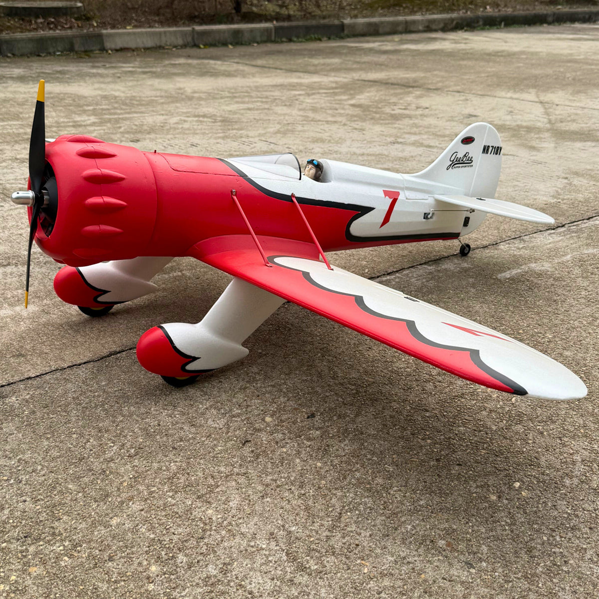 Dynam Gee Bee Y V2 Sport 3D Aerobatic 4S RC Remote Control EPO Foam Airplane 1300mm Wingspan PNP BNF SPNP RTF DY8955V2