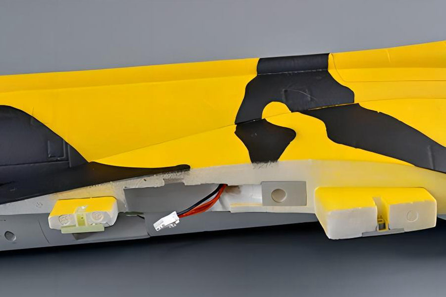 β¨π Upgraded! Dynam Hawker Hunter 4S 70mm 12-Blade RC Beginner EDF Jet w/ Flaps