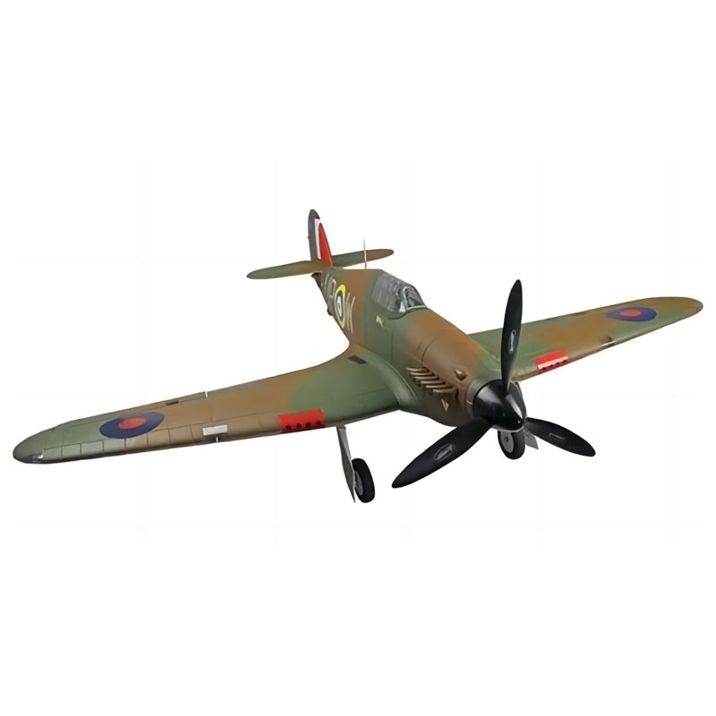 Dynam Hawker Hurricane V2 Radio Controlled Warbird Airplane 1250mm 49inch Wingspan - PNP/BNF/RTF - DY8966V2