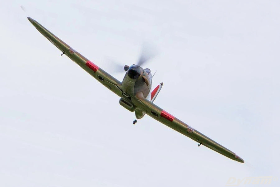 Dynam Hawker Hurricane V2 Radio Controlled Warbird Airplane 1250mm 49inch Wingspan - PNP/BNF/RTF - DY8966V2