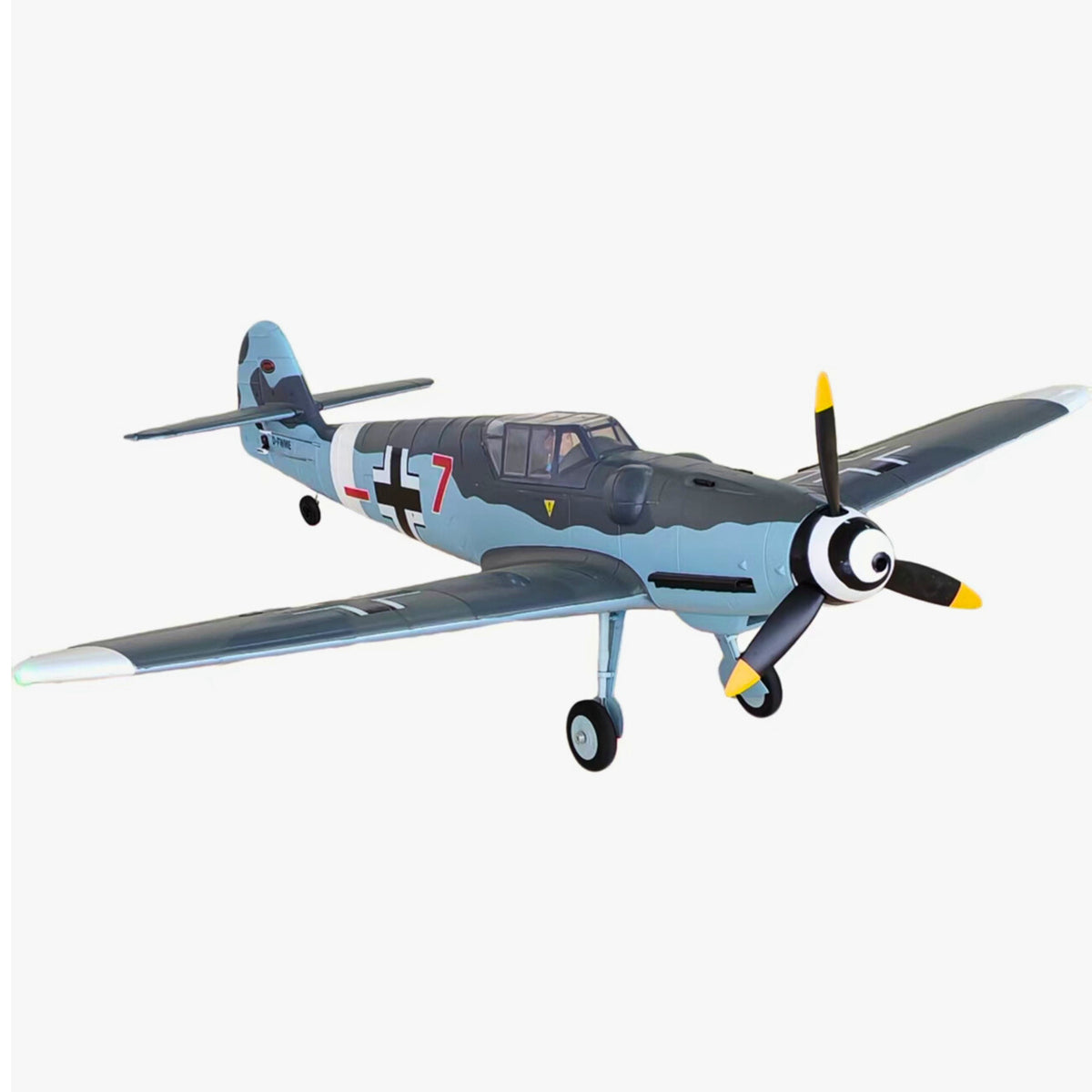 Dynam Messerschmitt BF 109 V2 4S RC Radio Controlled Warbird Airplane 1300mm Wingspan Flaps PNP BNF SPNP RTF DY8951V2